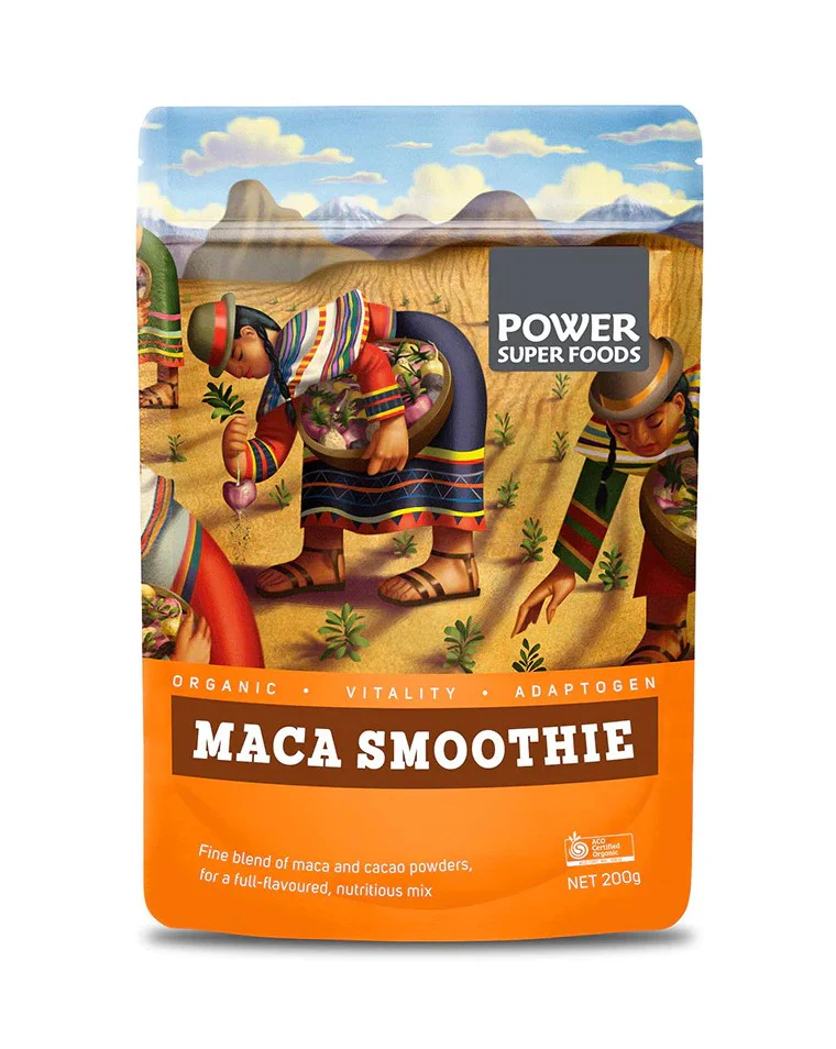 Power Super Foods Certified Organic Maca Smoothie Blend 200g