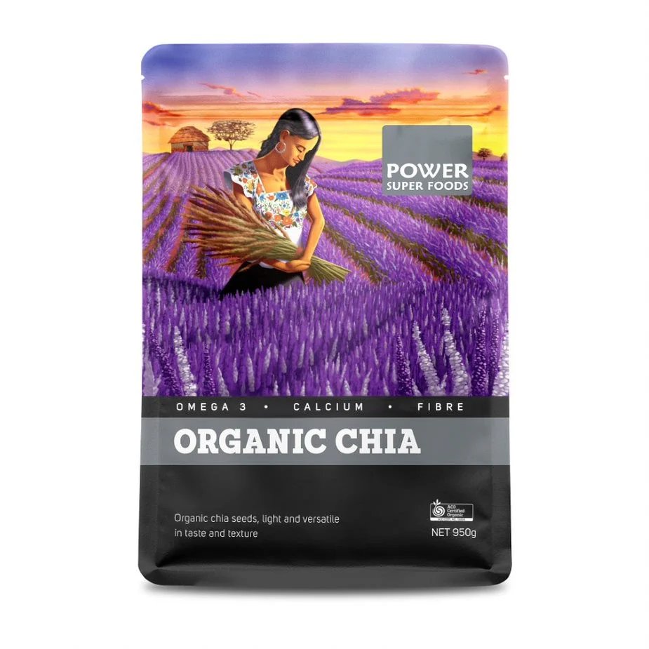 Power Super Foods Certified Organic Organic Chia 950g