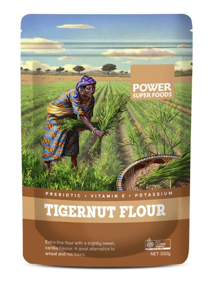 Power Super Foods Certified Organic Tigernut Flour 300g