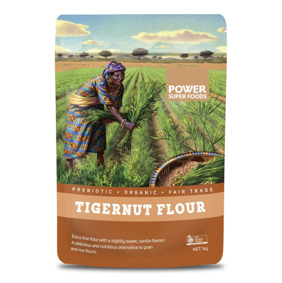 Power Super Foods Certified Organic Tigernut Flour 300g - Image 3