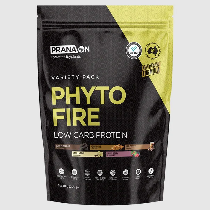 Prana On Phyto Fire Protein Multi Pack 5 x 40g