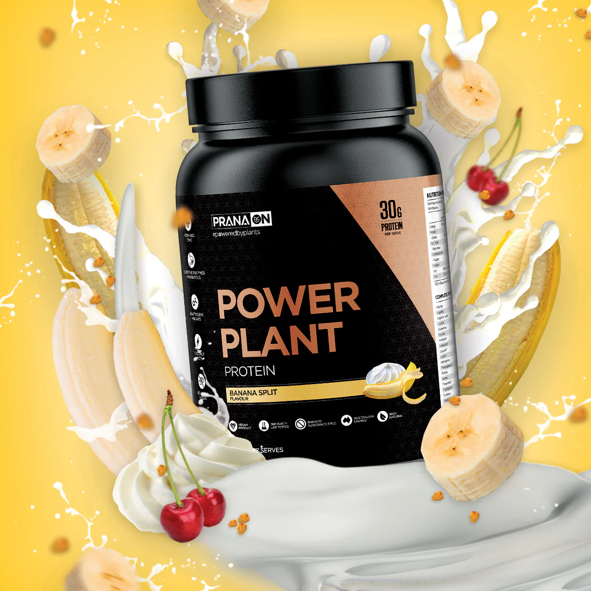 Prana On Power Plant Protein Banana Split - Image 2