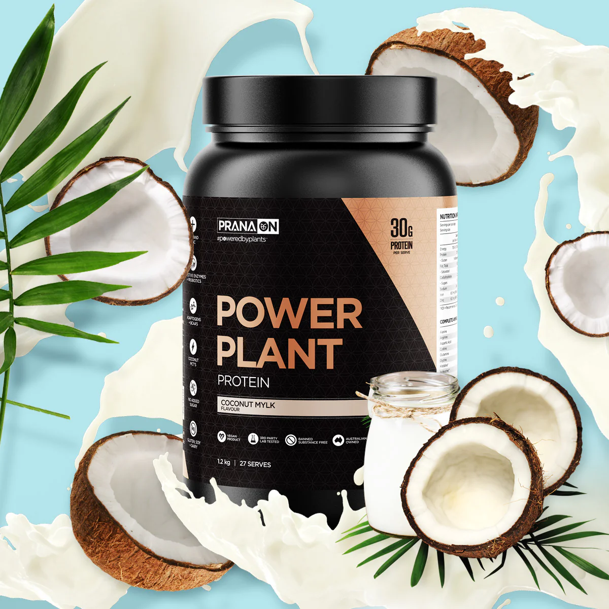 Prana On Power Plant Protein Coconut Mylk - Image 2