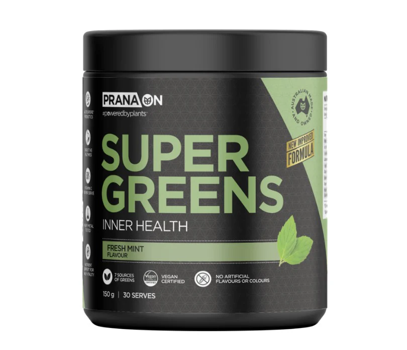 Prana On Super Greens Fresh Mint 150g
