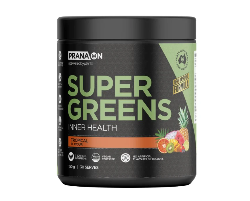 Prana On Super Greens Tropical 150g