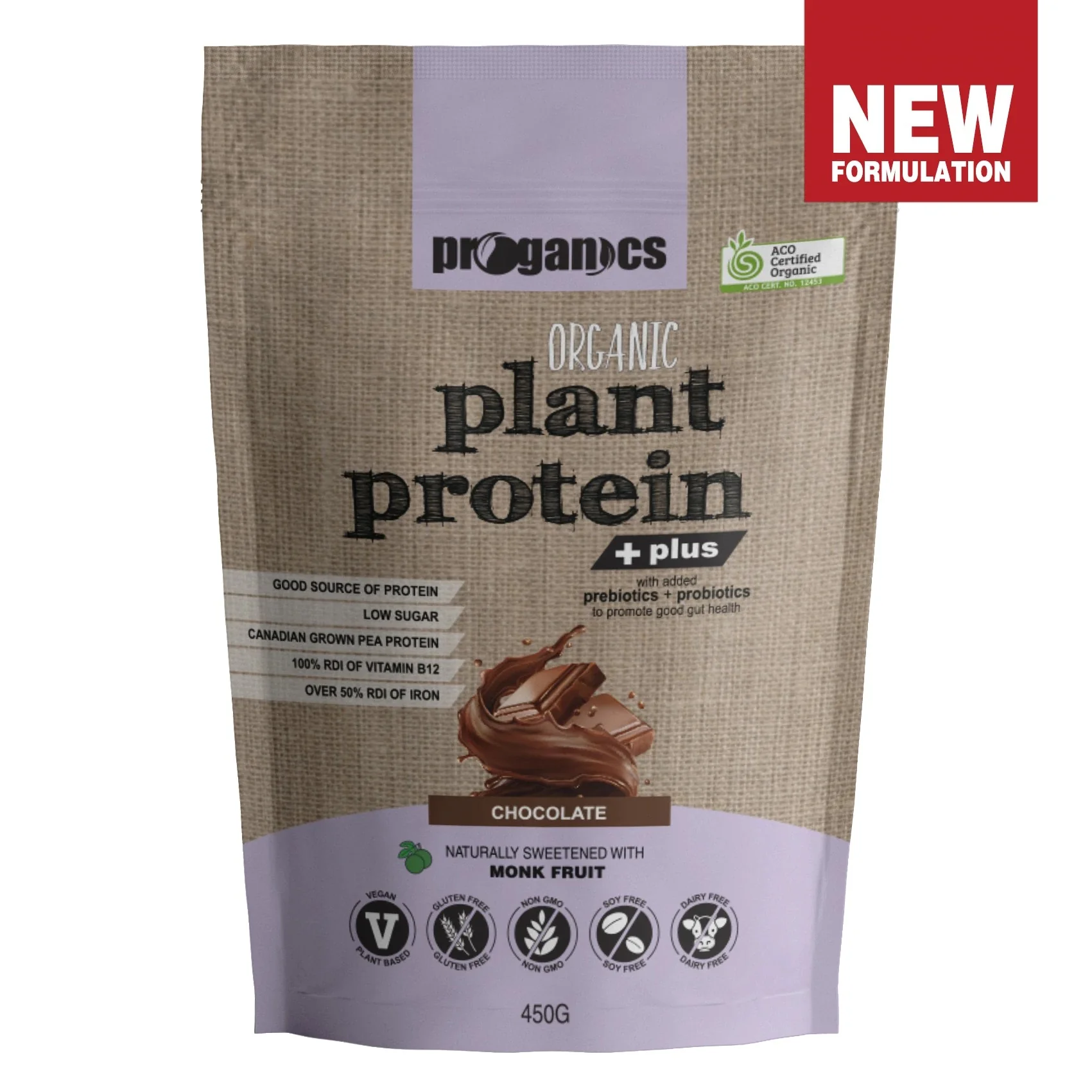 Proganics Organic Plant Protein Plus - Image 3