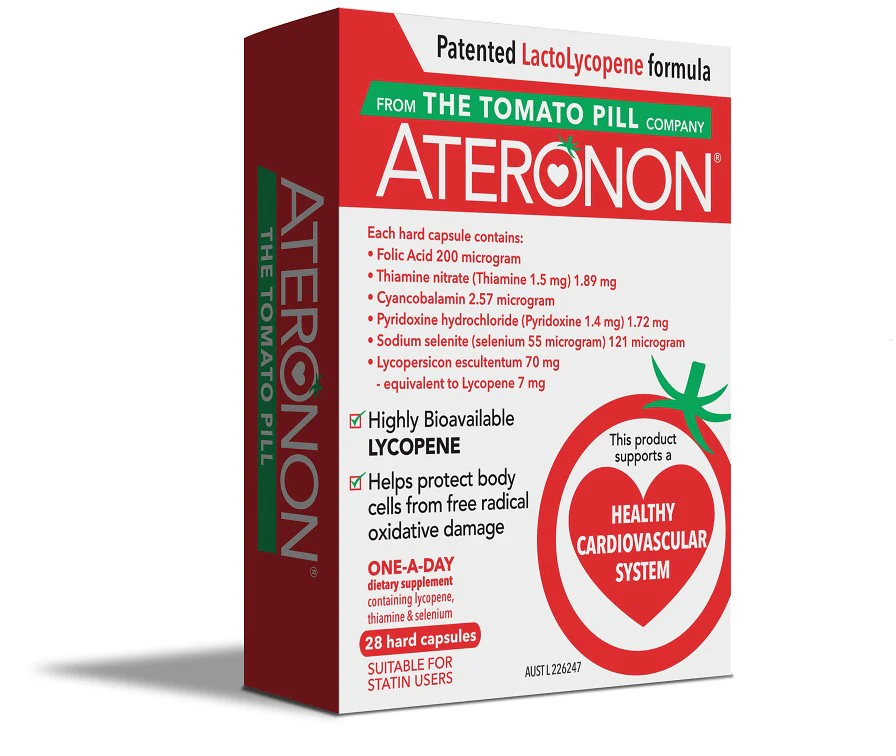 Prosalus Ateronon The Tomato Pill 28 Capsules