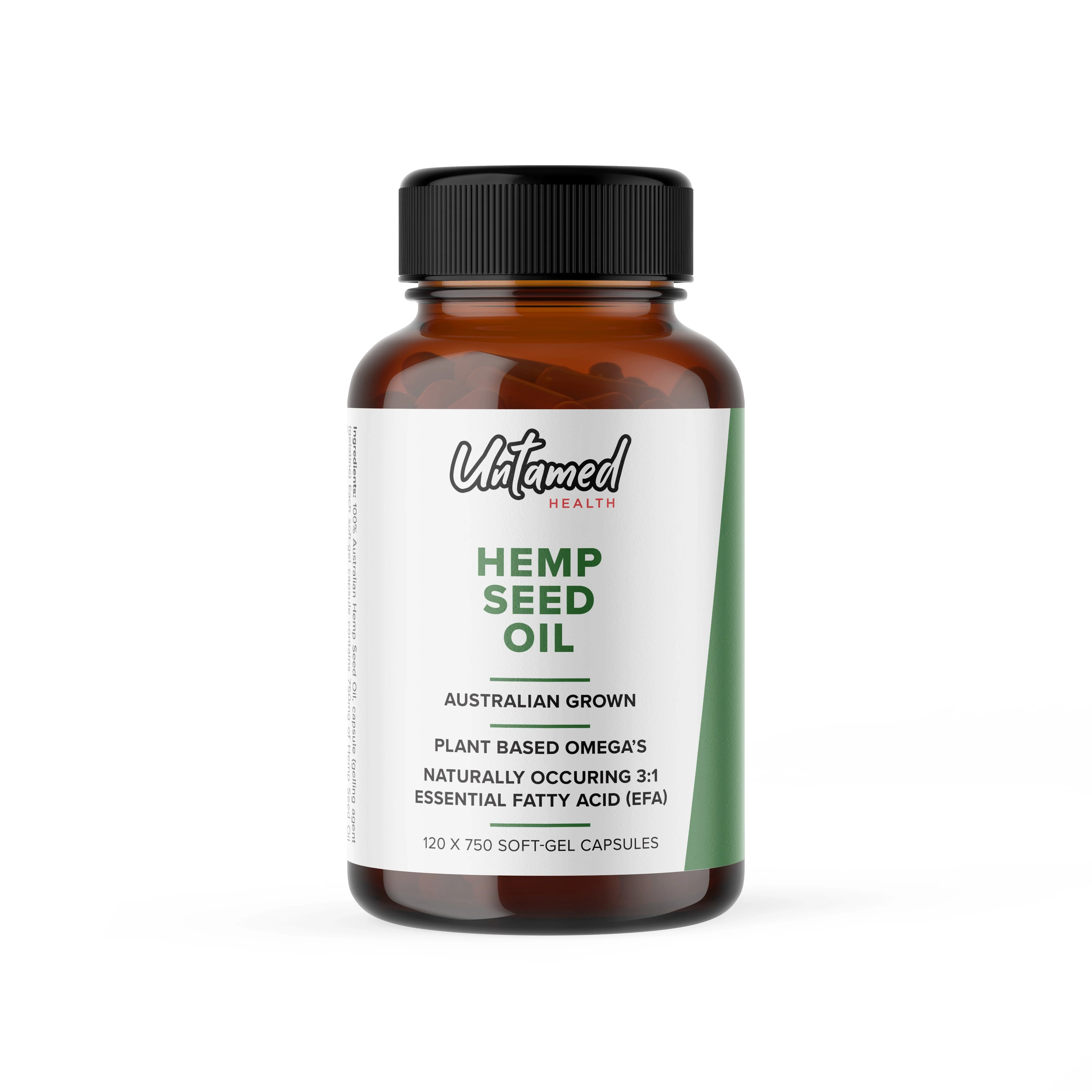 Pure 100 Australian hemp seed oil