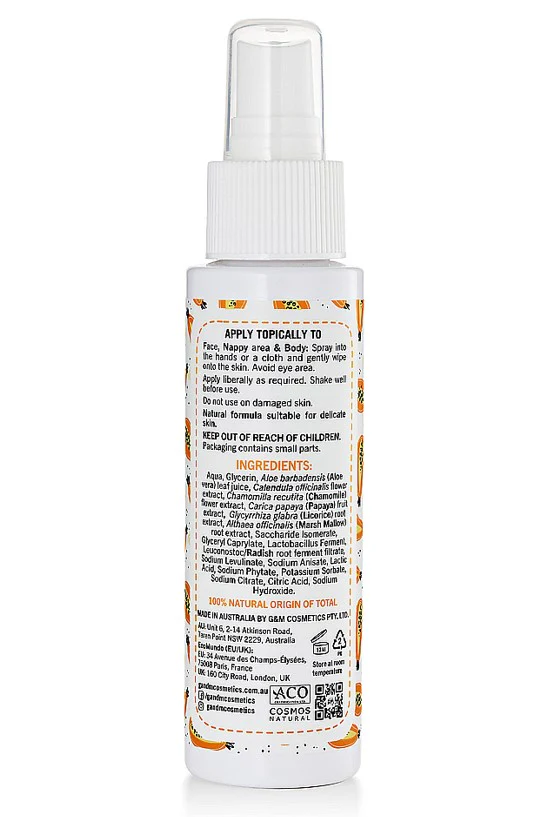 P'URE Papayacare Baby Papaya Skin Aid Spray 80ml - Image 3
