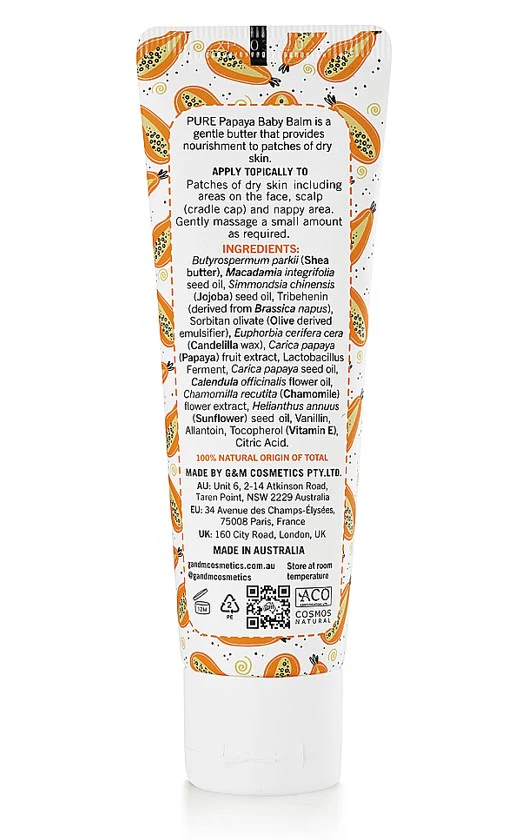 P'URE Papayacare Papaya Baby Balm 50g - Image 3