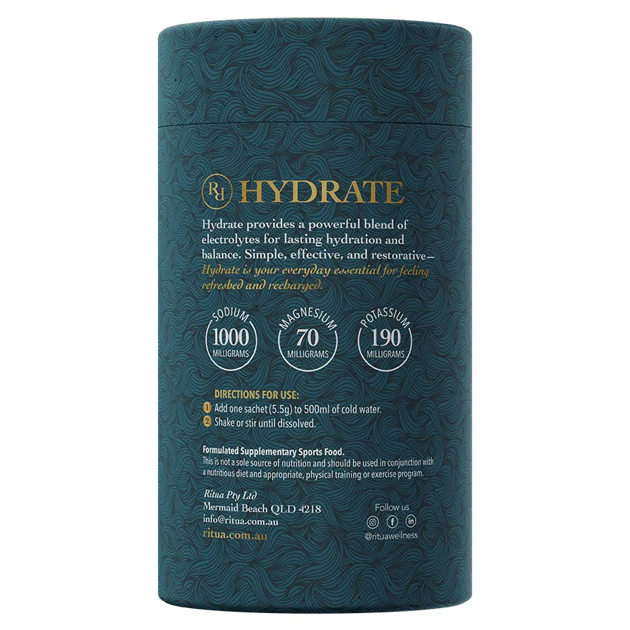 Ritua Hydrate Berry Flavour 5.5g sachets - Box of 30 - Image 4