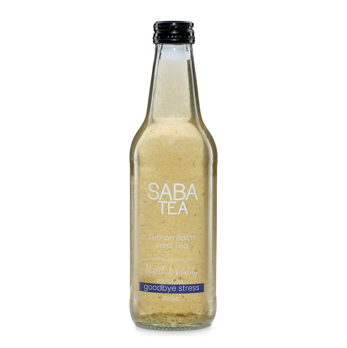 Saba Iced tea Lemon Balm 330ml - Box of 12