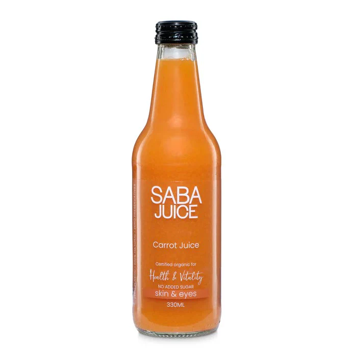 Saba Juice Carrot 330ml - Box of 12
