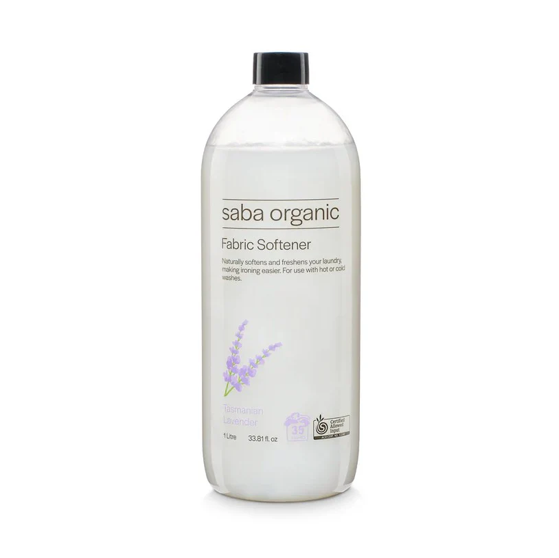 Saba Organic Fabric Softener Tasmanian Lavender 1L
