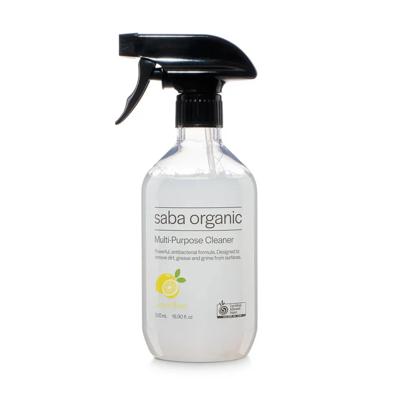 Saba Organic Multi-purpose Cleaner Lemon Blast 500ml