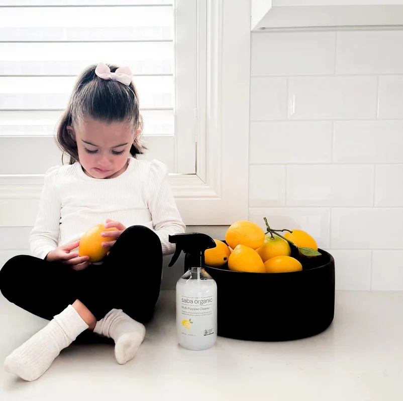 Saba Organic Multi-purpose Cleaner Sweet Orange 500ml - Image 3