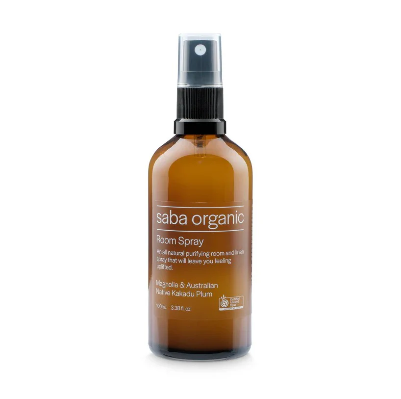 Saba Organic Room Spray Magnolia & Australian Native Kakadu Plum 100ml