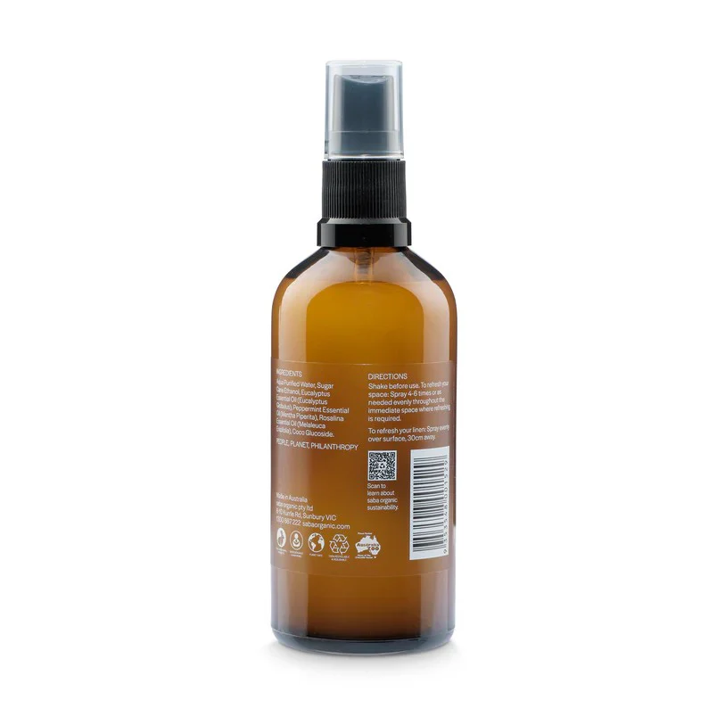 Saba Organic Room Spray Magnolia & Australian Native Kakadu Plum 100ml - Image 2