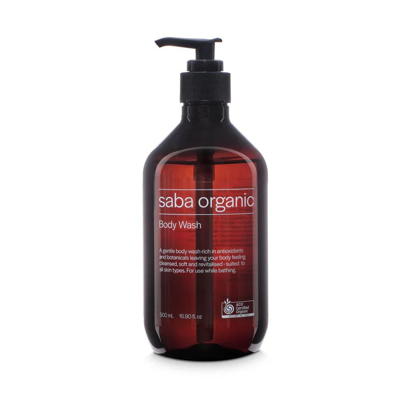 Saba Organics Body Wash Sensitive 500ml