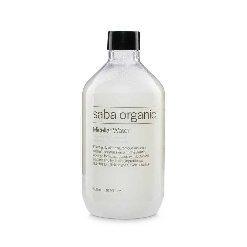 Saba Organics Micelle Water Cucumber 500ml