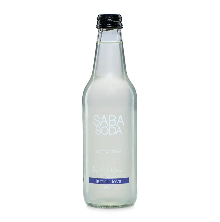 Saba Soda Lemonade 330ml - Box of 12