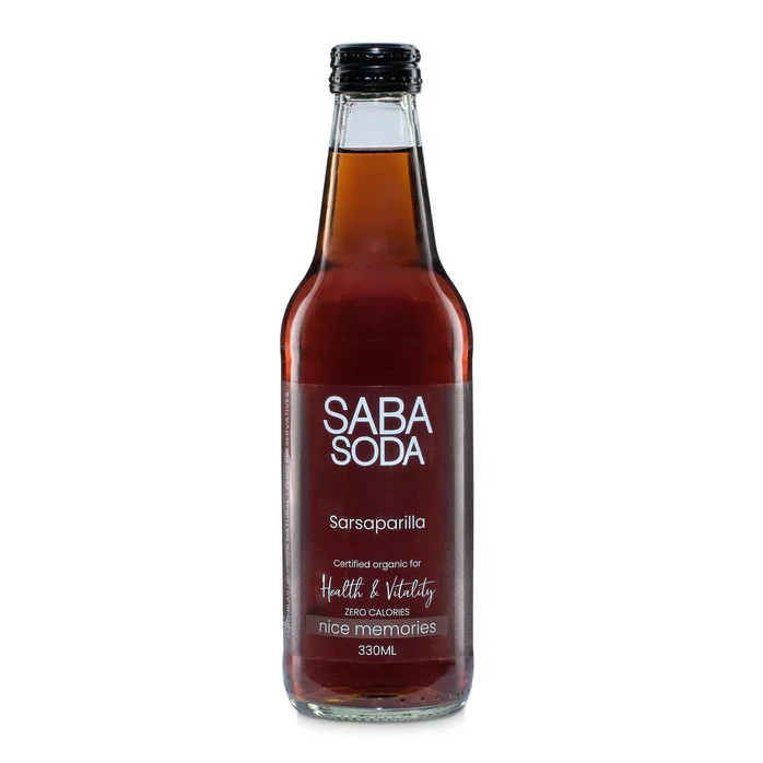 Saba Soda Sarsaparilla 330ml - Box of 12