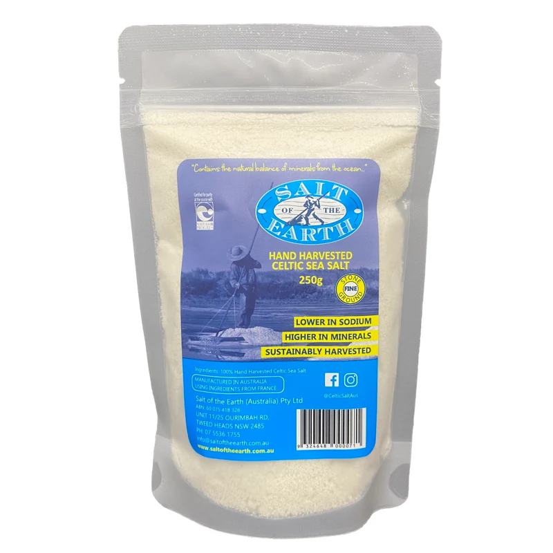 Salt of the Earth Celtic Sea Salt Fine Stone Ground
