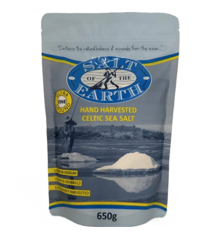 Salt of the Earth Celtic Sea Salt Ultra Fine 650g