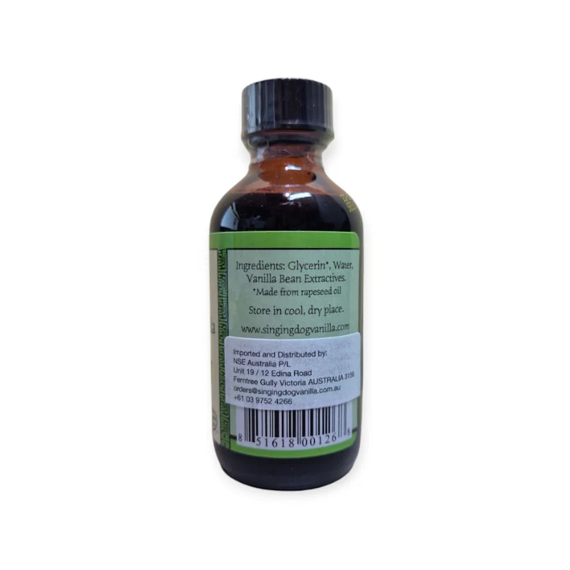Singing Dog Vanilla Alcohol Free Pure Vanilla Flavour - Image 2