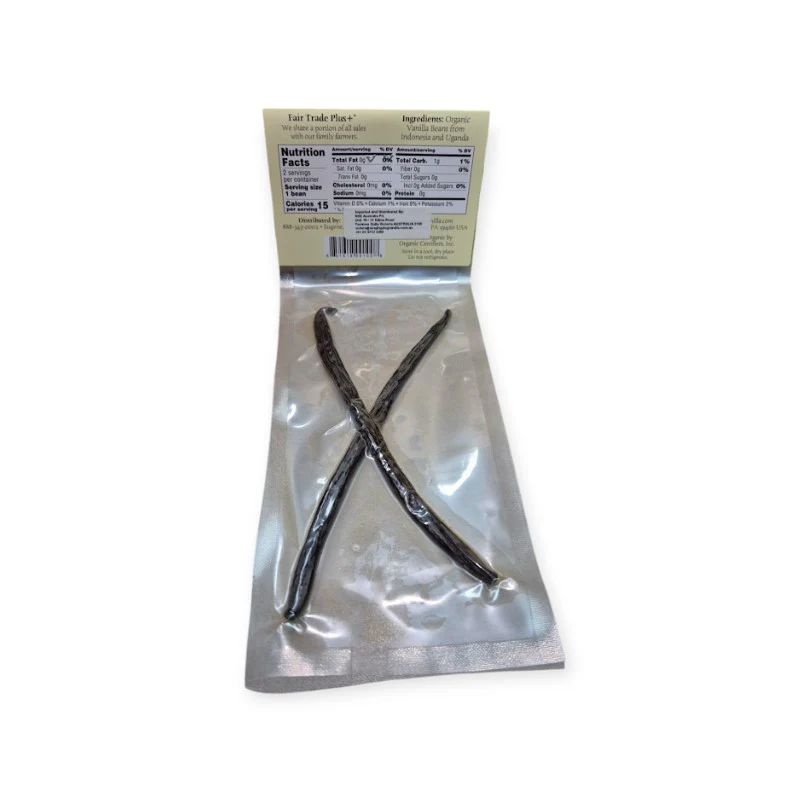 Singing Dog Vanilla Organic Vanilla Bean Planifolia 2 pack - Image 2