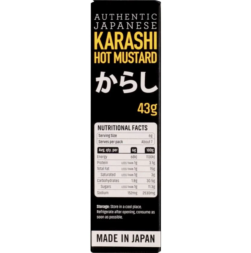 Spiral Foods Karashi Hot Mustard 43g - Image 4