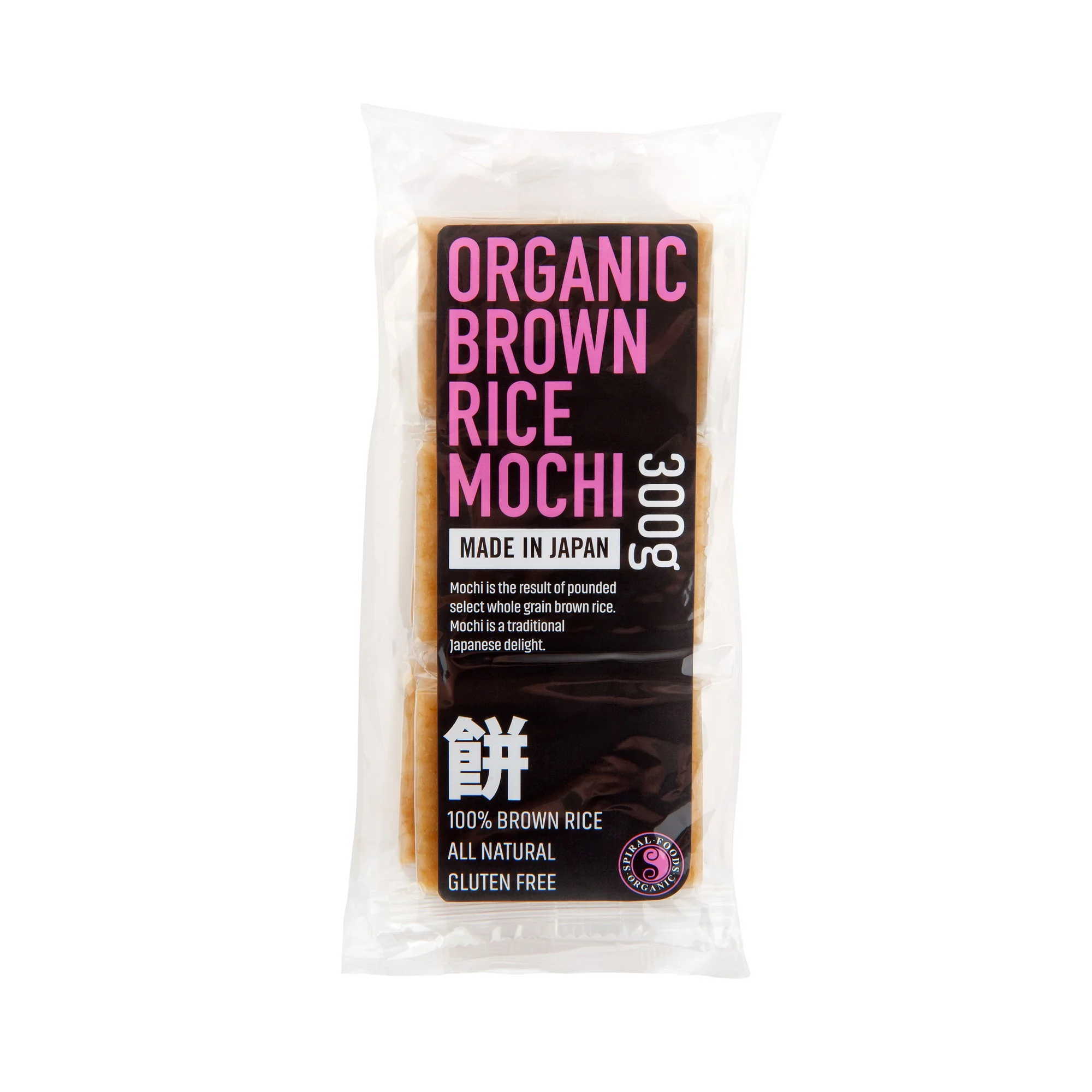 Spiral Foods Organic Brown Rice Mochi 300g
