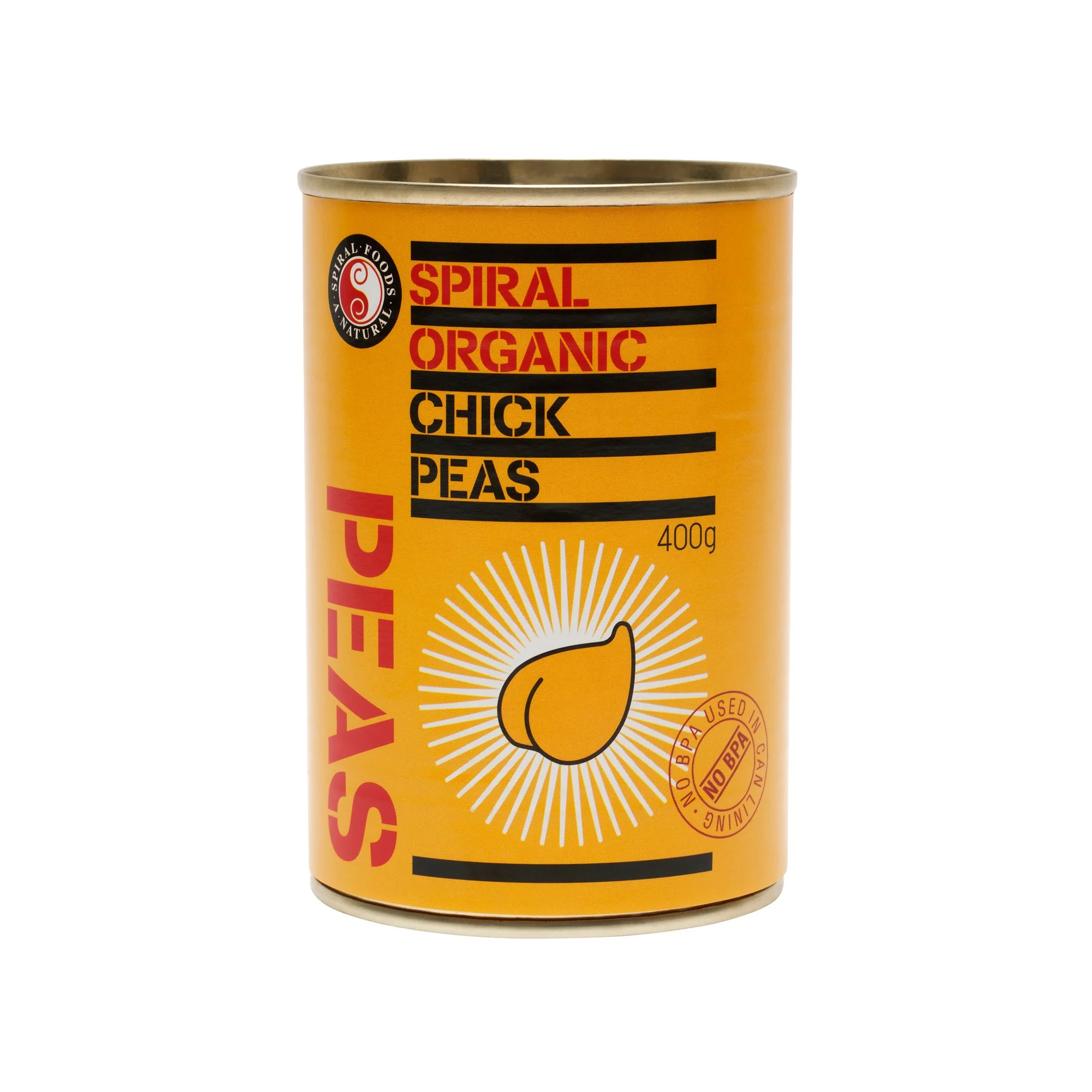 Spiral Foods Organic Chick Peas 400g