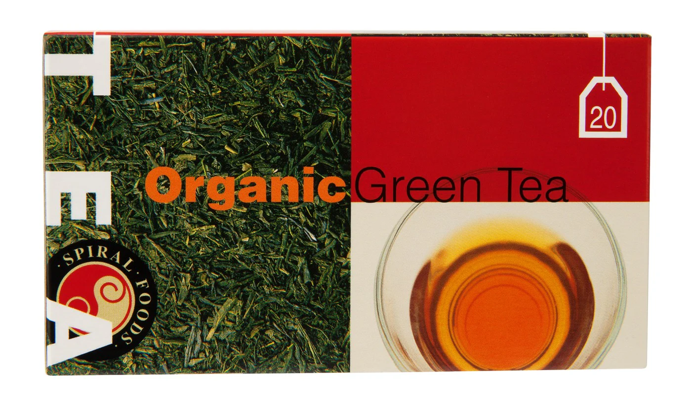 Spiral Foods Organic Green Sencha 20 Tea Bags