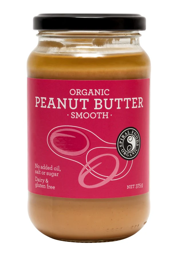 Spiral Foods Smooth Peanut Butter 375g