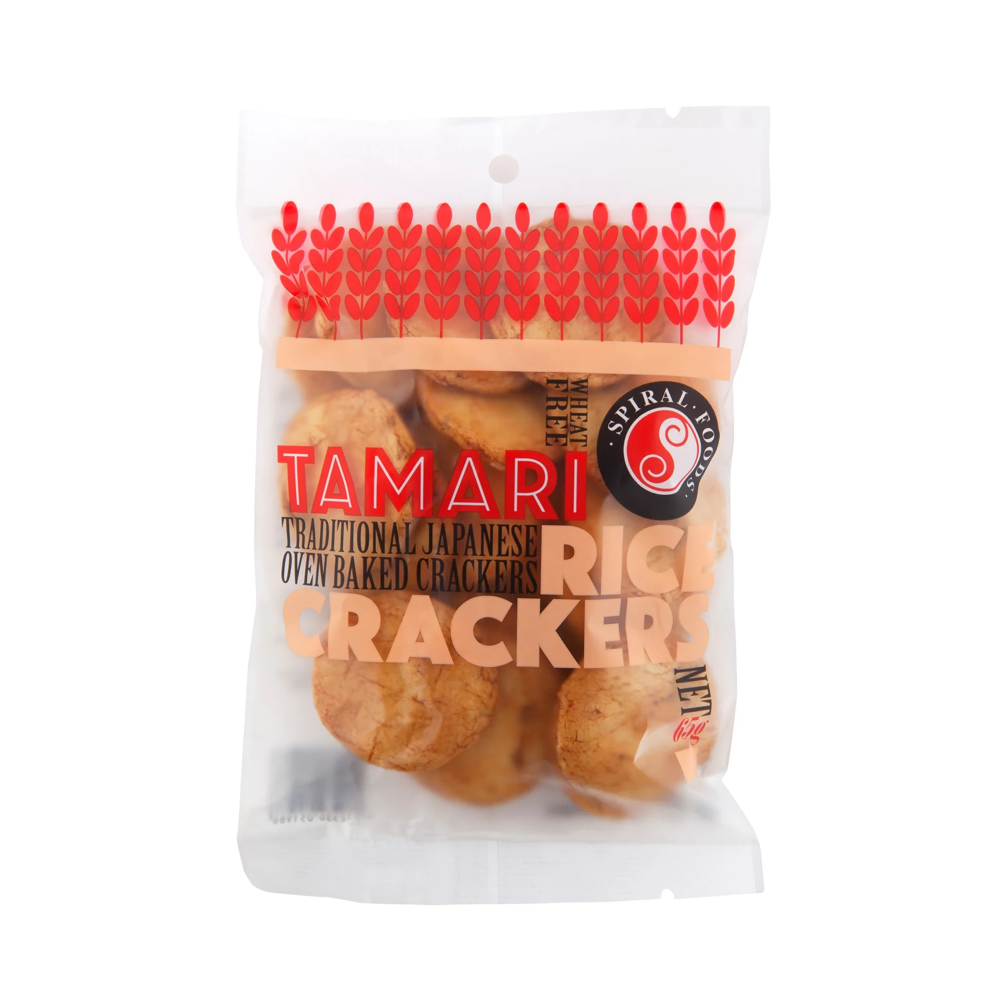 Spiral Foods Tamari Crackers 65g