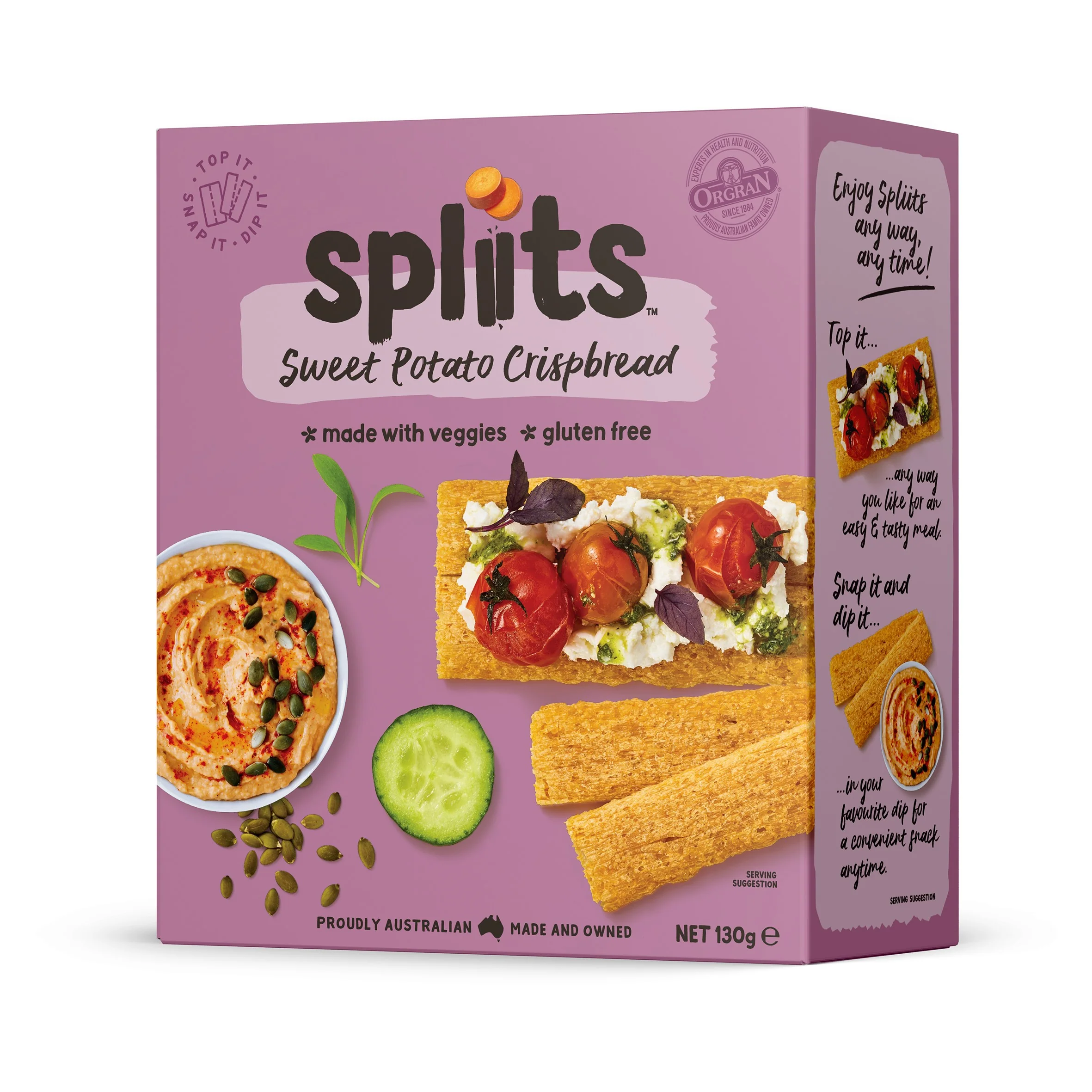 Spliits Crispbread 130g