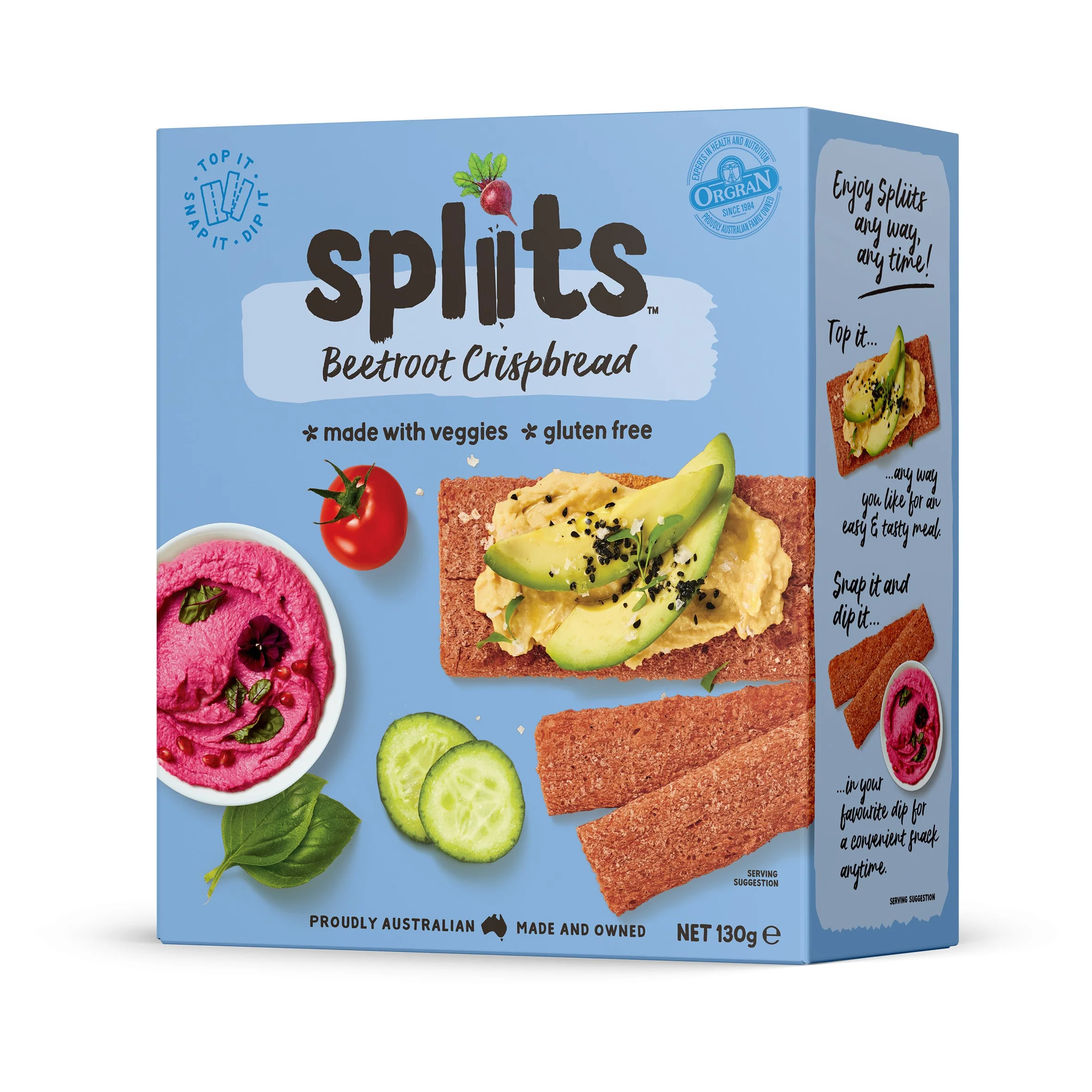 Spliits Crispbread 130g - Image 2