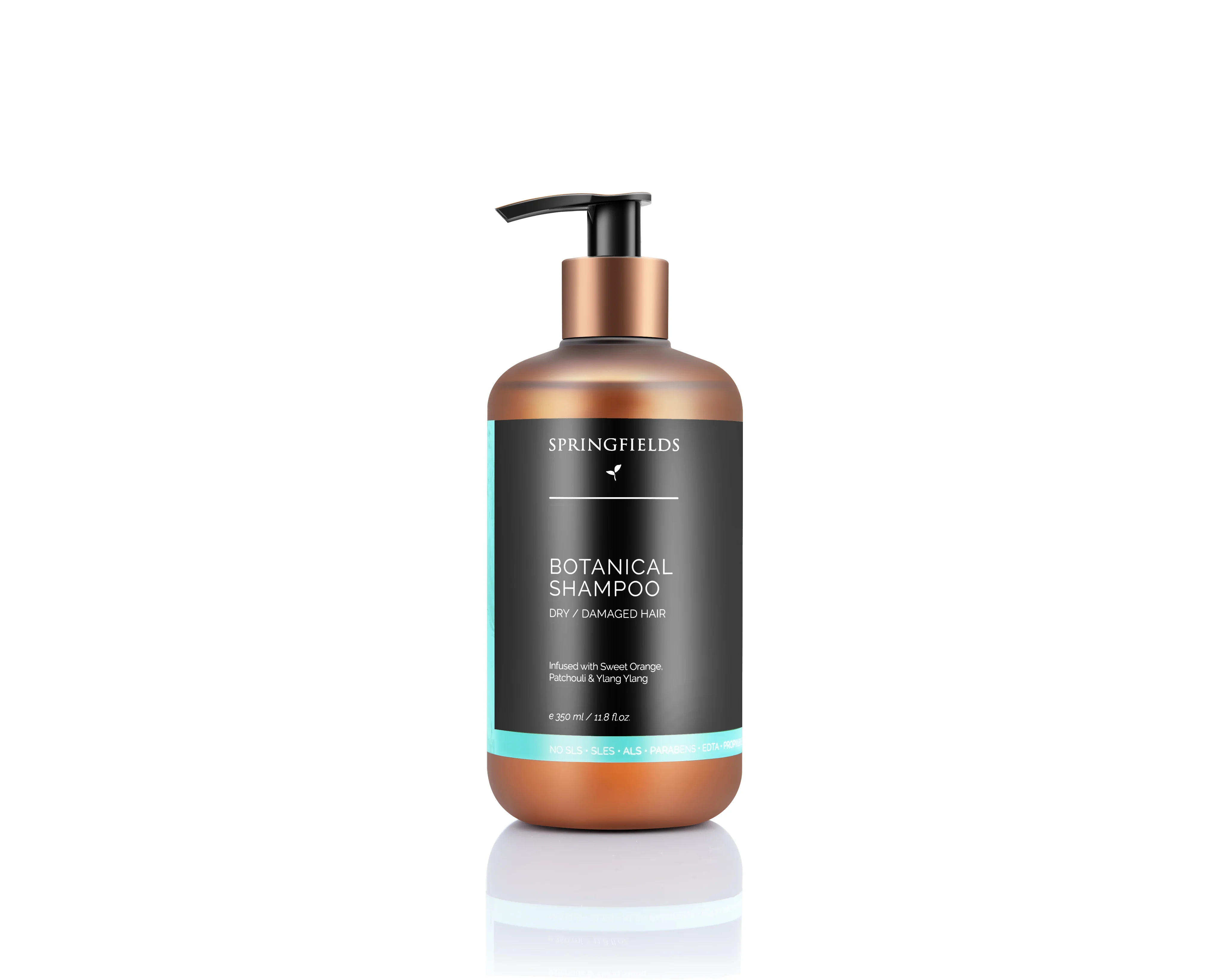 Springfields Botanical Shampoo Dry / Damaged Hair 350ml
