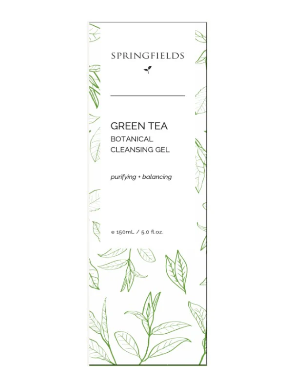 Springfields Green Tea Botanical Cleansing Gel 135ml
