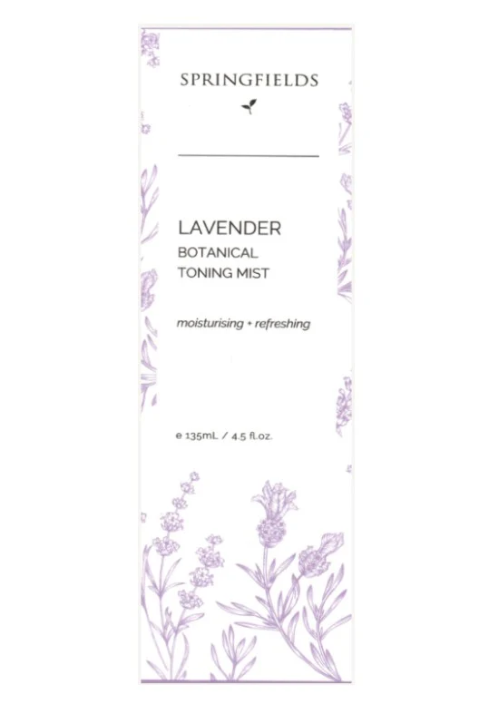 Springfields Lavender Botanical Toning Mist 135ml
