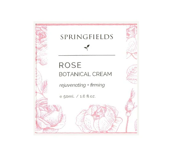 Springfields Rose Botanical Cream 50ml