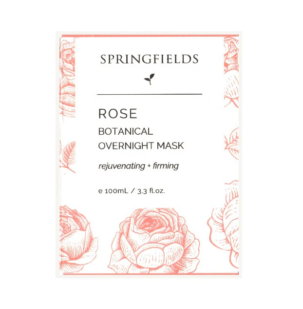 Springfields Rose Botanical Overnight Mask 100ml