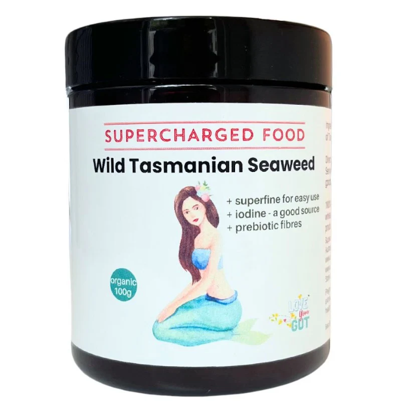 Supercharged Food Love Your Gut Wild Tasmanian Seaweed 100g