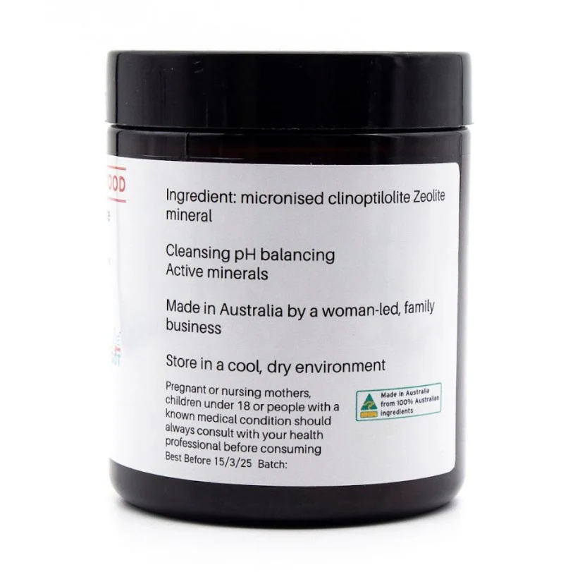 Supercharged Food Love Your Skin Australian Zeolite Powder 120g - Image 2