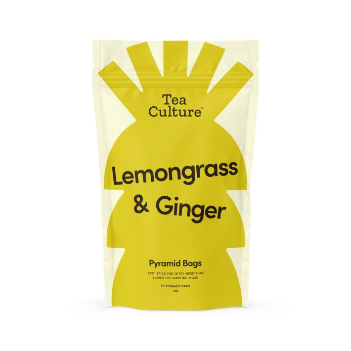 Tea Culture Lemongrass Ginger 20 Tea Bags