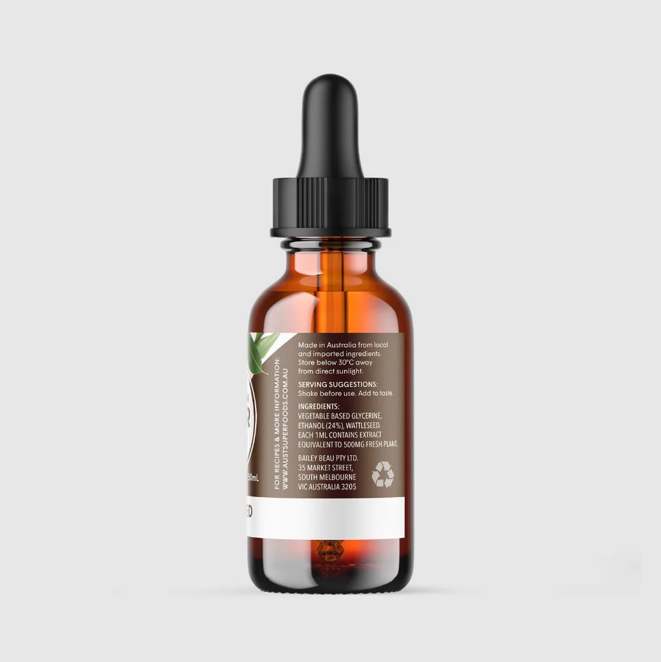 The Australian Superfood Co Wattleseed Extract 1:2 50ml - Image 2
