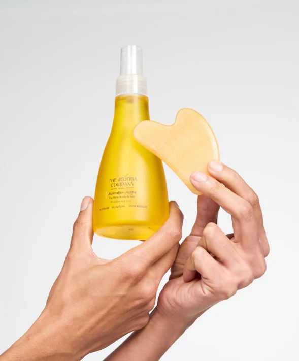 The Jojoba Company Australian Jojoba Harvest Season Limited Edition with Gua Sha 200ml