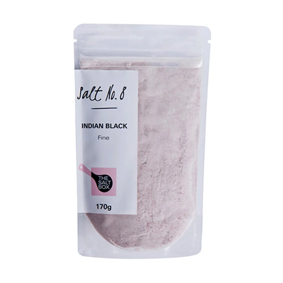 The Salt Box Indian Black Kala Namak Fine Salt 170g