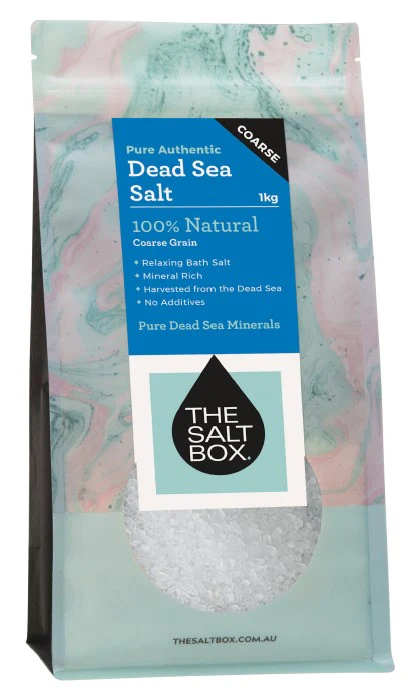 The Salt Box Natural Dead Sea Salt Coarse